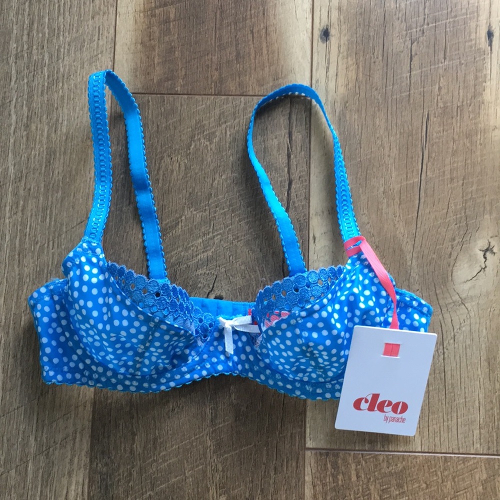 Cleo by Panache Minnie polka dot bra